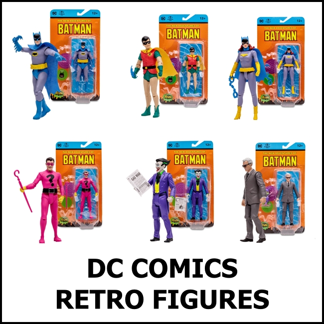 New DC Comics Retro figures