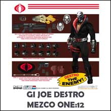 New GI Joe Destro Mezco