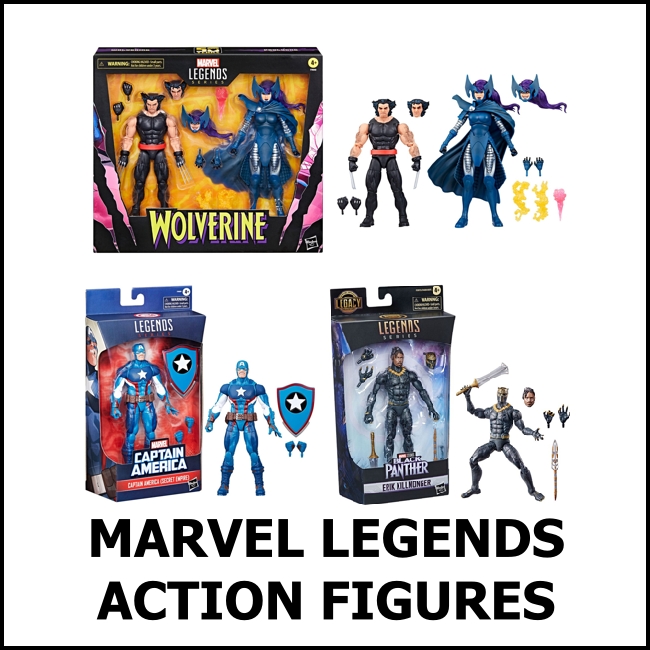 New Marvel Legends action figures