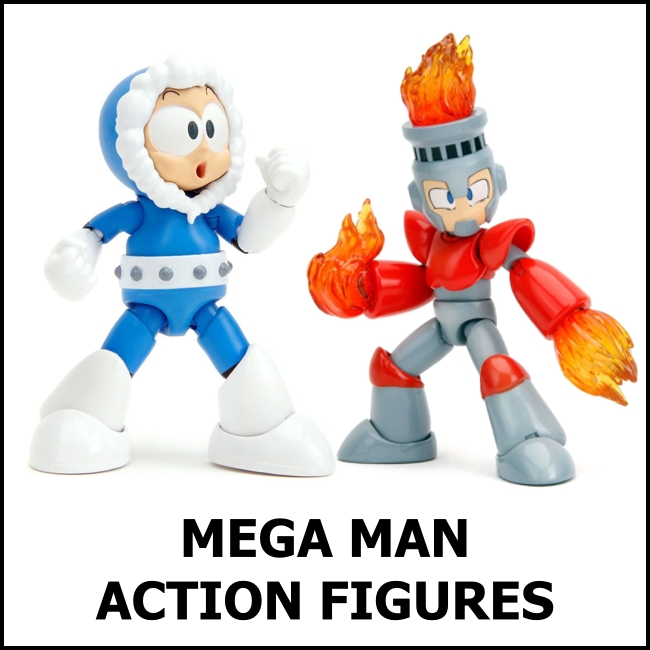 New Mega Man action figures