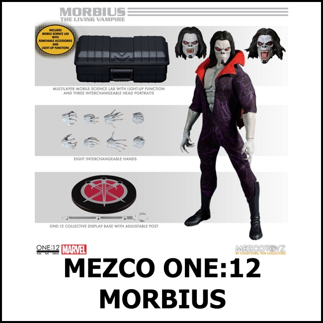 New Mezco One:12 Morbius the Living Vampire