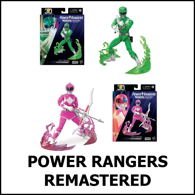 New Power Rangers Lightning Collection remastered
