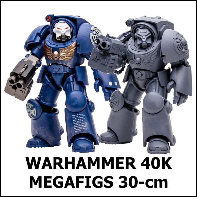 New Warhammer 40k Megafigs