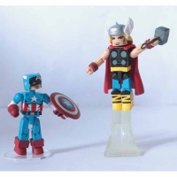 72920 MiniMates Captain America and Thor 2-pack