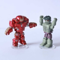 18100 Marvel MiniMates Hulkbuster and Rampaging Hulk 2-pack