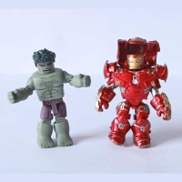 18100 Marvel MiniMates Hulkbuster and Rampaging Hulk 2-pack