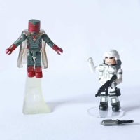18101 Marvel MiniMates Vision and Hydra Soldier 2-pack