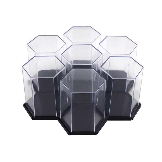 80981 Android Hexagon display case (3-pcs)