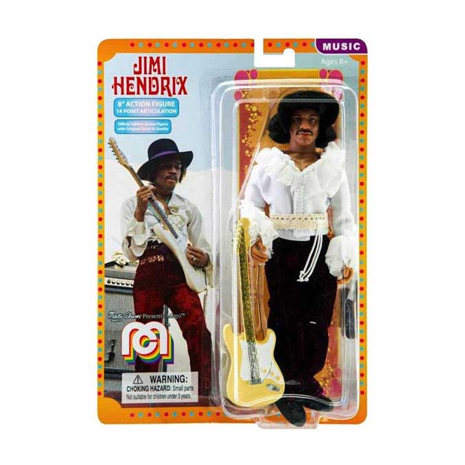 62876 Mego Jimi Hendrix Miami Pop action figure 20-cm