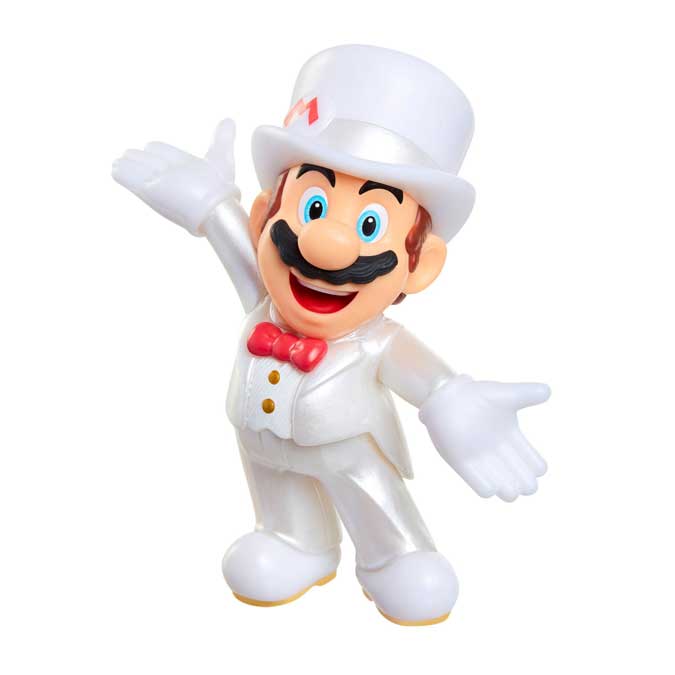 40112 SuperMario Wedding Outfit Mario 6-cm actionfigure