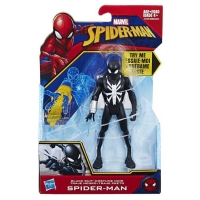 E1105 Black Suit Spiderman Quick Shot action figure