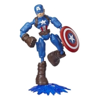 E7869 Captain America Bend and Flex action figure