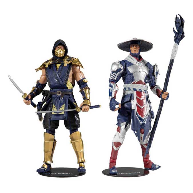 11031-9 Mortal Kombat Scorpion and Raiden 2-pack 18-cm ...