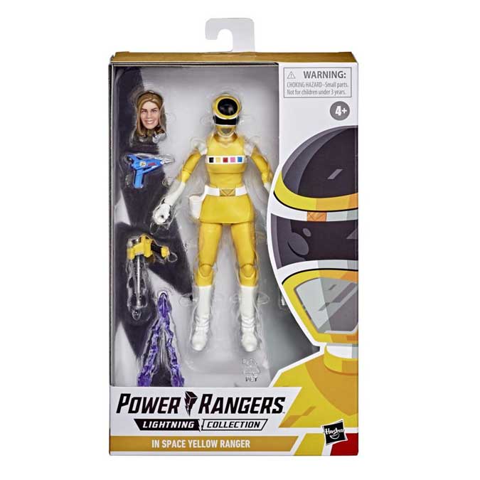 E8663 Power Rangers Lightning In Space Yellow Ranger