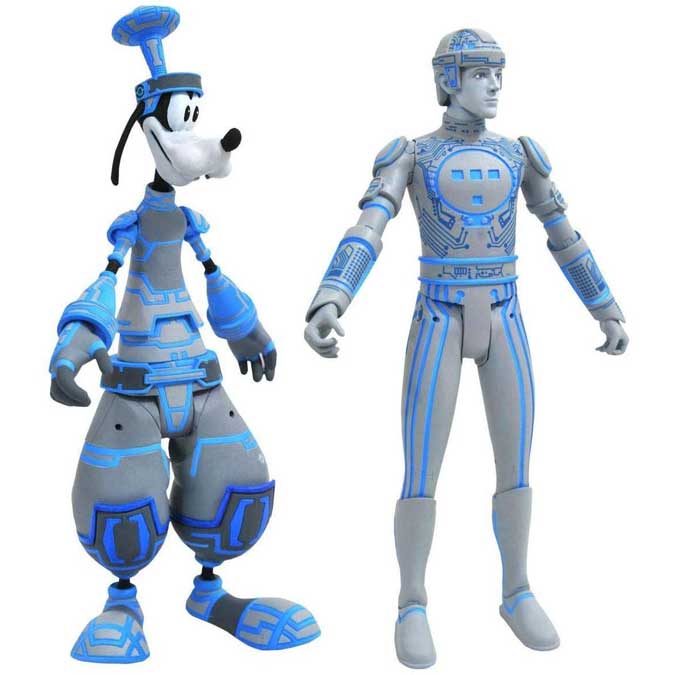 82749 Kingdom Hearts Select Goofy and Tron 2-pack