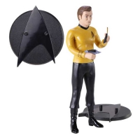 1504 Star Trek Capt Kirk Bendable figure 19-cm