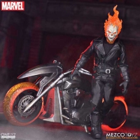 76690 Mezco One-12 Ghost Rider w Bike (sound and light)