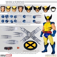 76536 Mezco One:12 Wolverine Deluxe Steel Box Edition 16-cm