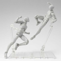 56787-1 Figure Stand Act Humanoid Clear 2-pcs
