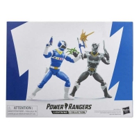 F2047 Power Rangers Lightning IS Blue Ranger v IS Psycho Silver