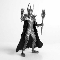 BALOTRSAUWB01  BST AXN LotR Sauron 13-cm action figure
