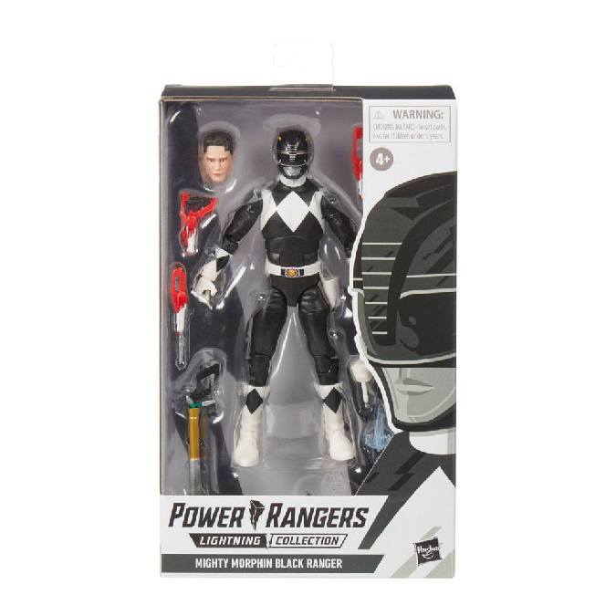 F4510 Power Rangers Lightning Mighty Morphin Black Ranger