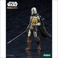 SW193 Kotobukiya ARTFX+ PVC Statue 1/10 Mandalorian and Grogu (Mandalorian) 22-cm