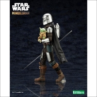 SW193 Kotobukiya ARTFX+ PVC Statue 1/10 Mandalorian and Grogu (Mandalorian) 22-cm