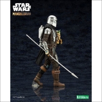 SW193 Kotobukiya ARTFX+ PVC Statue 1/10 Mandalorian and Grogu (Mandalorian) 22-cm