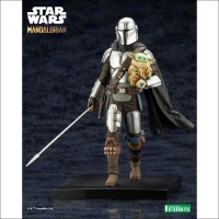 SW193 Kotobukiya ARTFX+ PVC Statue 1/10 Mandalorian and Grogu (Mandalorian) 22-cm