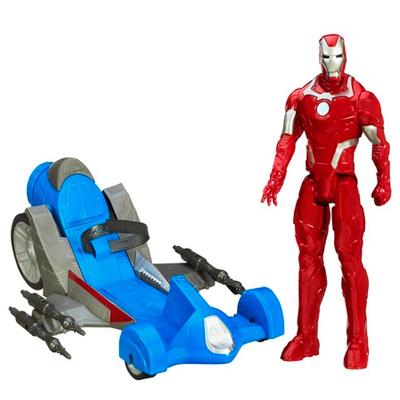A7363 Titan Hero Battle Racer Iron Man