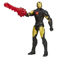 A9168 Avengers Assemble Repulsor Blast Iron Man in Black Suit